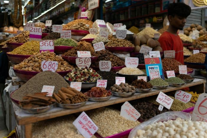 New Delhi Spice Market
